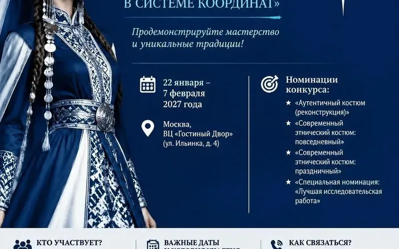 I Международный конкурс этнического костюма «Этнический костюм в системе координат»